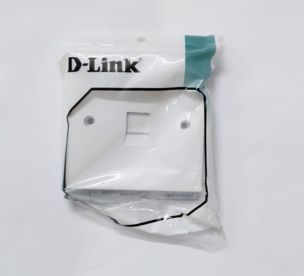 D-Link Faceplate Single  White - Image 3