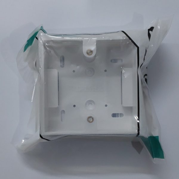 D-Link Back Boxes For Single, Dual Faceplate - White