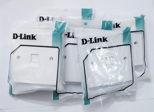 D-Link Faceplate Single  White - Image 4